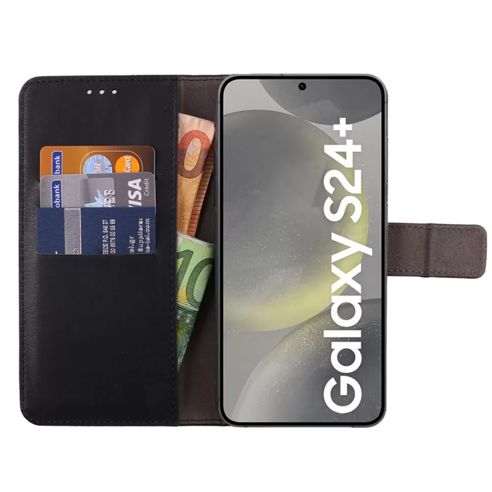 VOLTE-TEL ALLURE ΘΗΚΗ SAMSUNG S24 PLUS 5G S926 6.7in  MAGNET BOOK STAND CLIP BLACK - Image 5