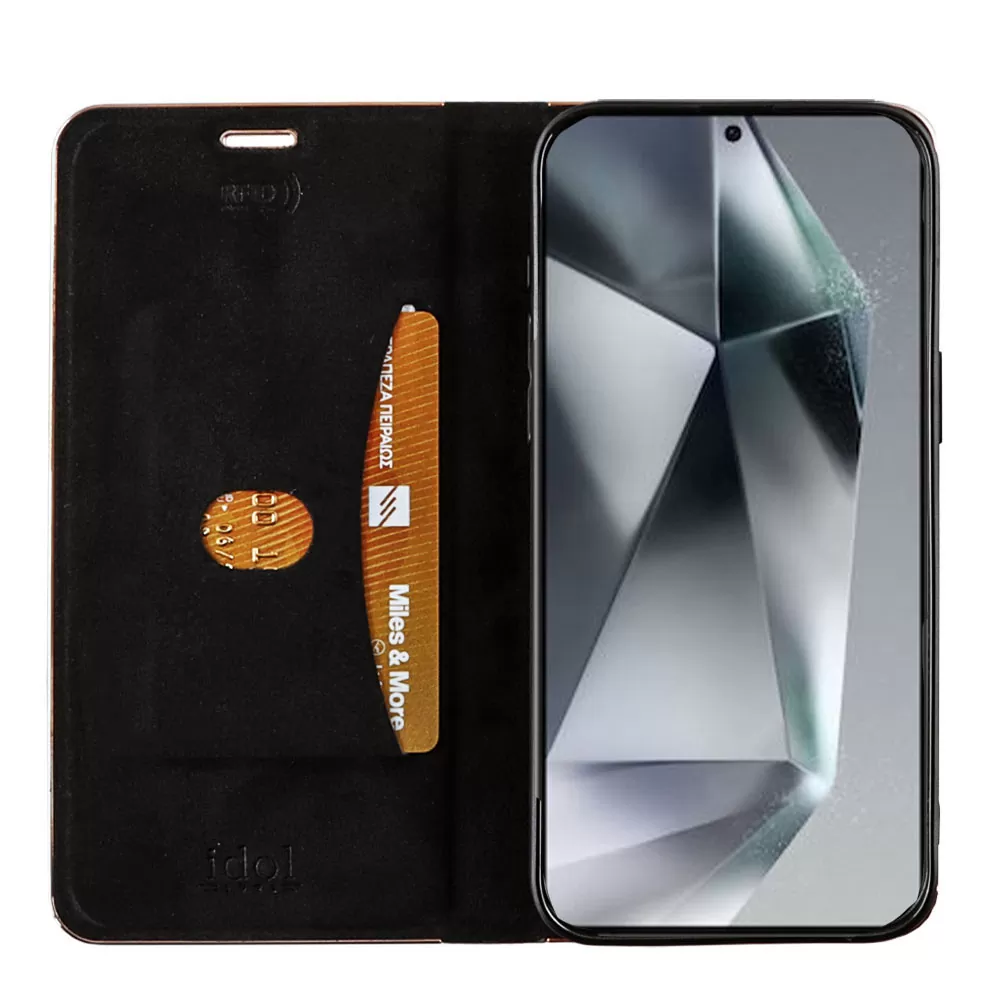 IDOL 1991 ELITE PRO ΘΗΚΗ SAMSUNG S24 ULTRA 5G S928 6.8in ANTI-RFID BOOK STAND BLACK - Image 6