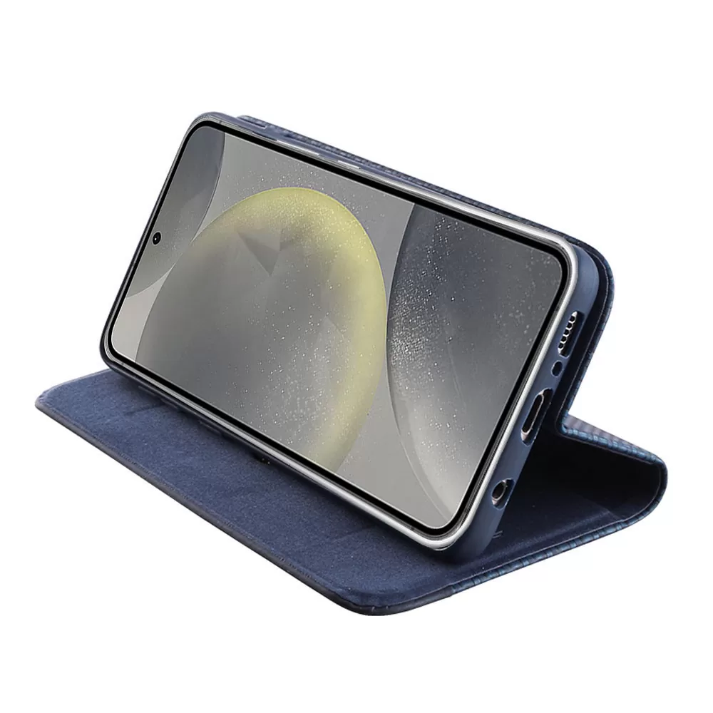 IDOL 1991 ELITE ΘΗΚΗ SAMSUNG S24 PLUS 5G S926 6.7in  ANTI-RFID BOOK STAND BLUE - Image 4