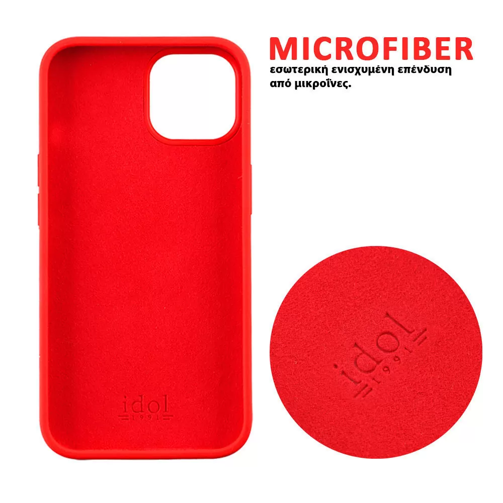 IDOL 1991 VELVET ELITE TPU ΘΗΚΗ XIAOMI REDMI NOTE 13 5G 6.67in  4 SIDE CAMERA GUARD BLACK - Image 6