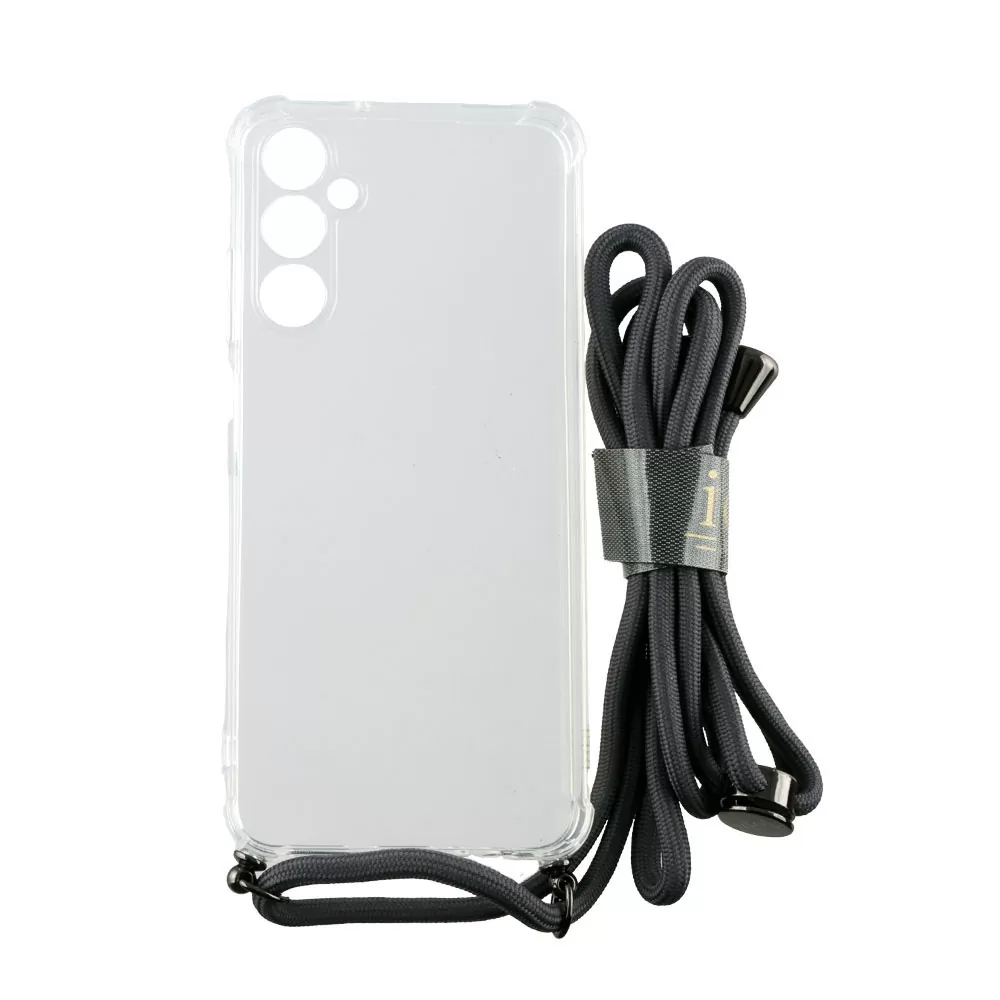 IDOL 1991 ANTISHOCK AIR TPU ΘΗΚΗ SAMSUNG A35 5G A356 6.6in  WITH STRAP FULL CAMERA PROTECTION ΔΙΑΦΑΝΗ - Image 7