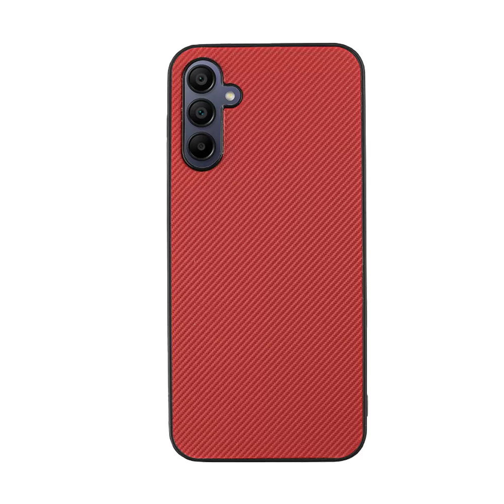 VOLTE-TEL CARBON LIFT ΘΗΚΗ SAMSUNG A15 4G A155/A15 5G A156 6.4in  CAMERA GUARD PROTECTION RED - Image 6