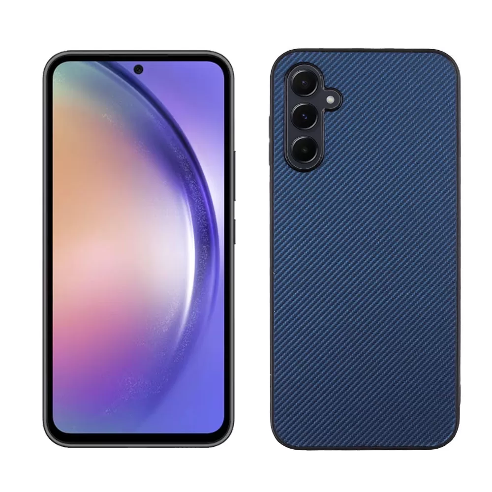 VOLTE-TEL CARBON LIFT ΘΗΚΗ SAMSUNG A55 5G A556 6.6in  CAMERA GUARD BLUE - Image 5
