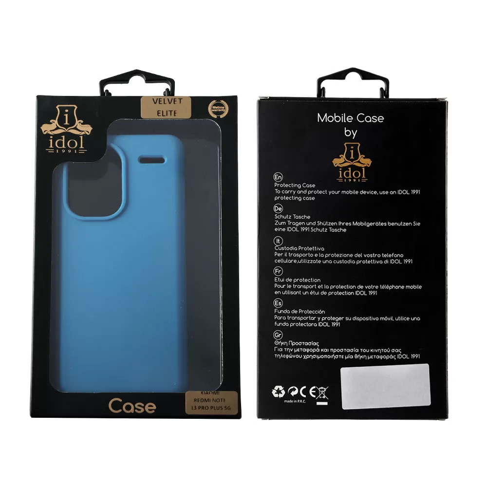 IDOL 1991 VELVET ELITE TPU ΘΗΚΗ XIAOMI REDMI NOTE 13 PRO PLUS 5G 6.67in  4 CAMERA GUARD WINTER BLUE - Image 2
