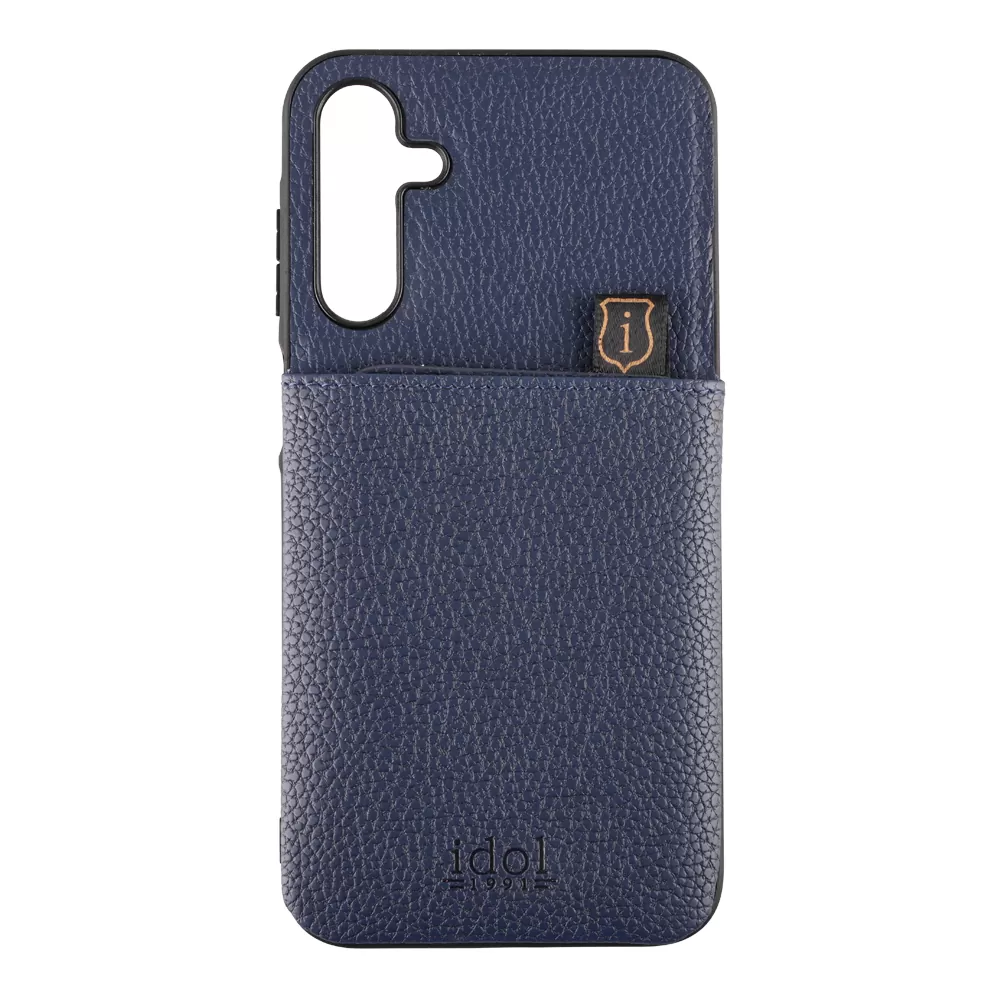 IDOL 1991 ANTI-RFID LEATHER SMART WALLET ΘΗΚΗ SAMSUNG A15 4G A155/A15 5G A156 6.4in CAMERA GUARD BLUE - Image 7