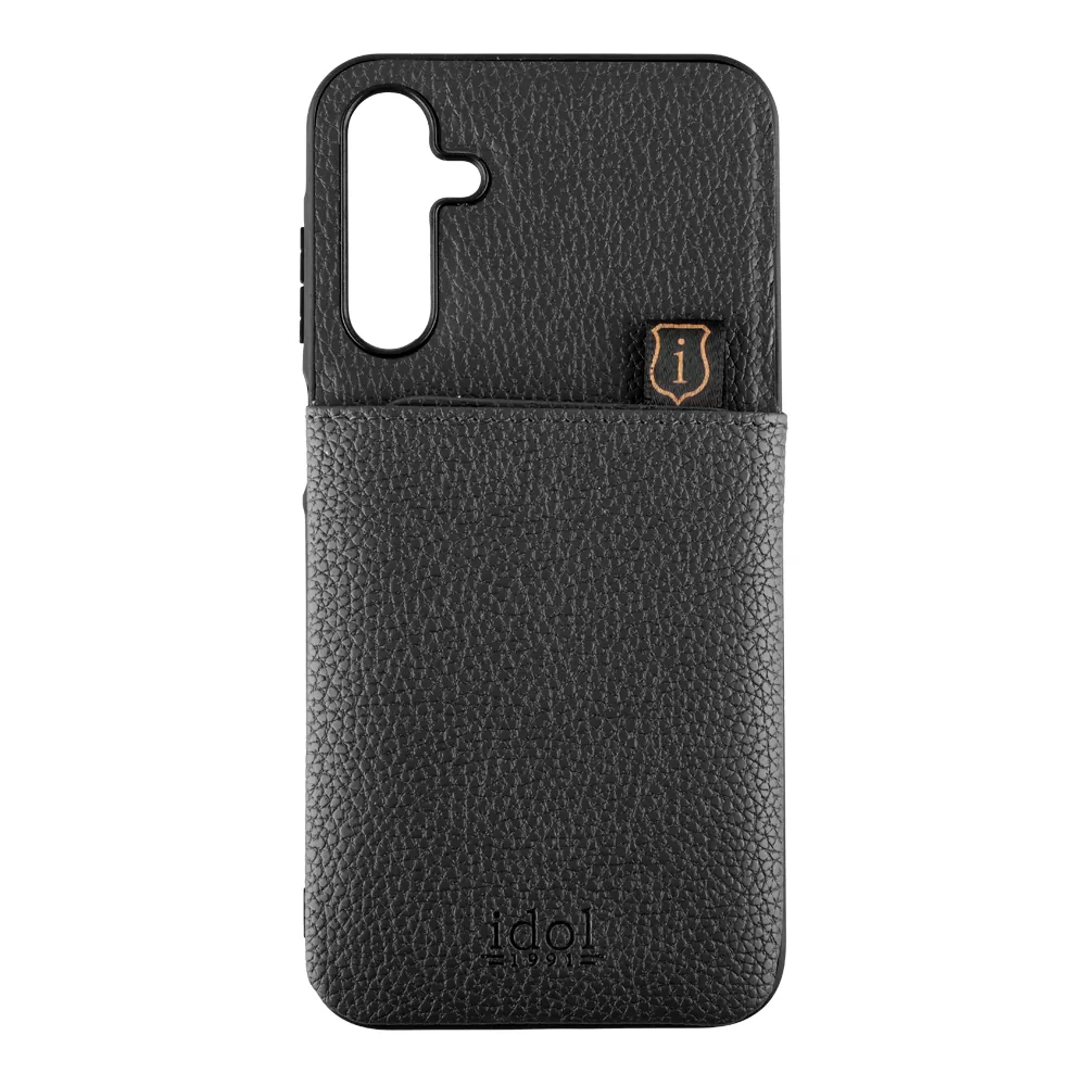 IDOL 1991 ANTI-RFID LEATHER SMART WALLET ΘΗΚΗ SAMSUNG A25 5G A256 6.5in CAMERA GUARD BLACK - Image 7