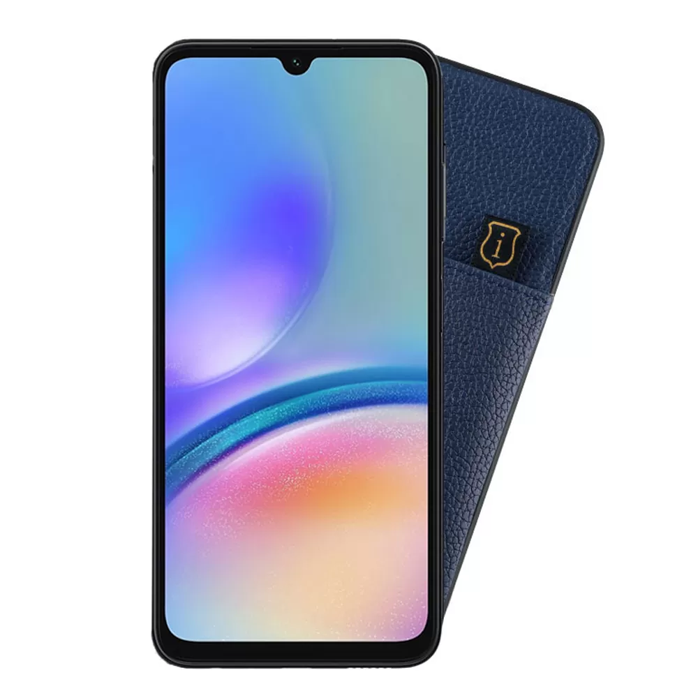IDOL 1991 ANTI-RFID LEATHER SMART WALLET ΘΗΚΗ SAMSUNG A25 5G A256 6.5in CAMERA GUARD BLUE - Image 5