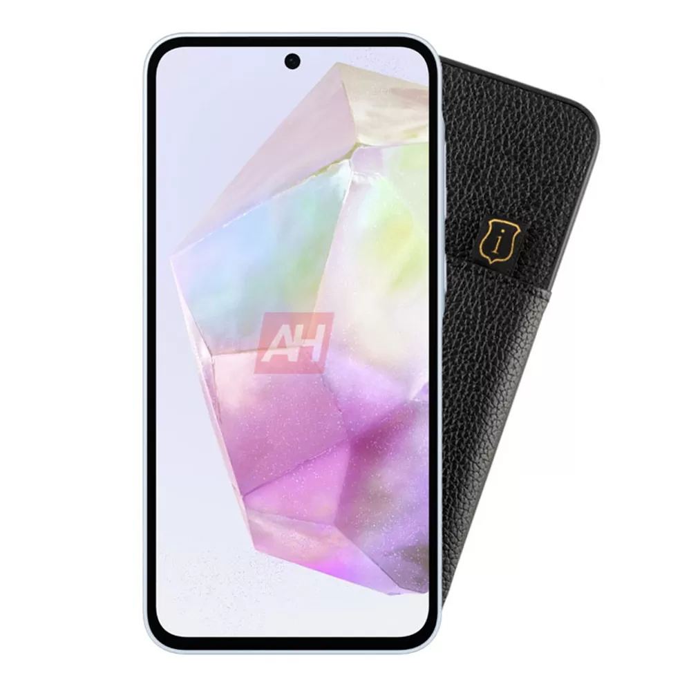 IDOL 1991 ANTI-RFID LEATHER SMART WALLET ΘΗΚΗ SAMSUNG A35 5G A356 6.6in CAMERA GUARD BLACK - Image 5
