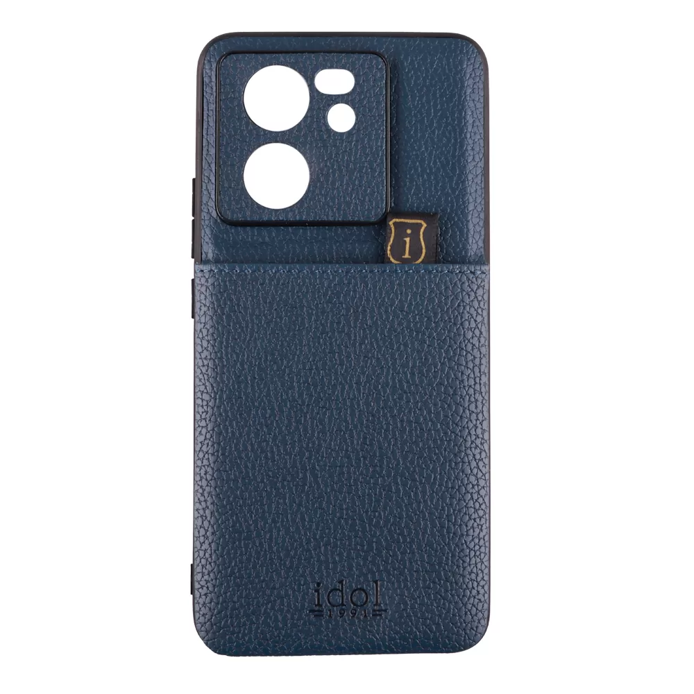 IDOL 1991 ANTI-RFID LEATHER SMART WALLET ΘΗΚΗ XIAOMI 13T 5G 6.67in FULL CAMERA PROTECTION BLUE - Image 7