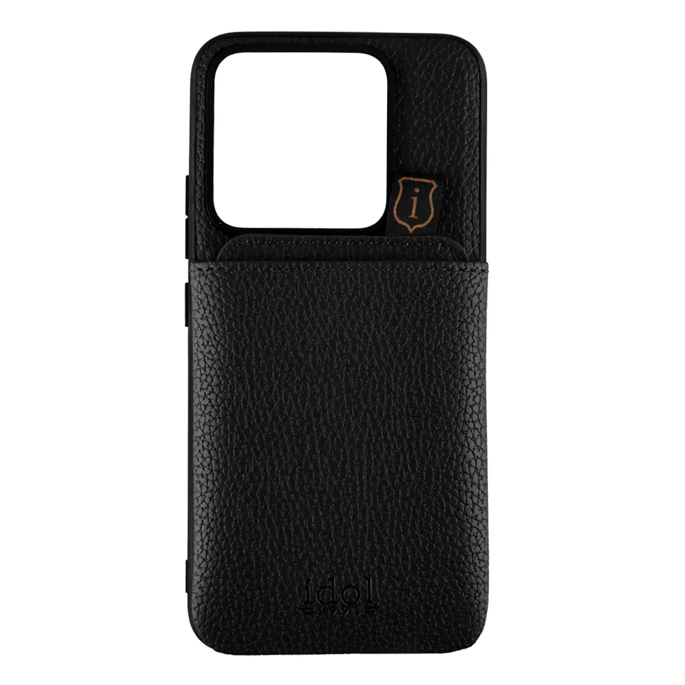 IDOL 1991 ANTI-RFID LEATHER SMART WALLET ΘΗΚΗ XIAOMI 14 5G 6.36in CAMERA GUARD BLACK - Image 7