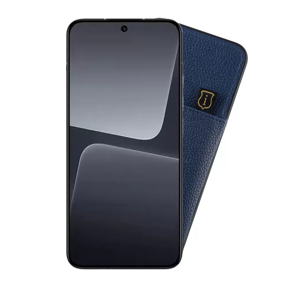 IDOL 1991 ANTI-RFID LEATHER SMART WALLET ΘΗΚΗ XIAOMI 14 5G 6.36in CAMERA GUARD BLUE - Image 5