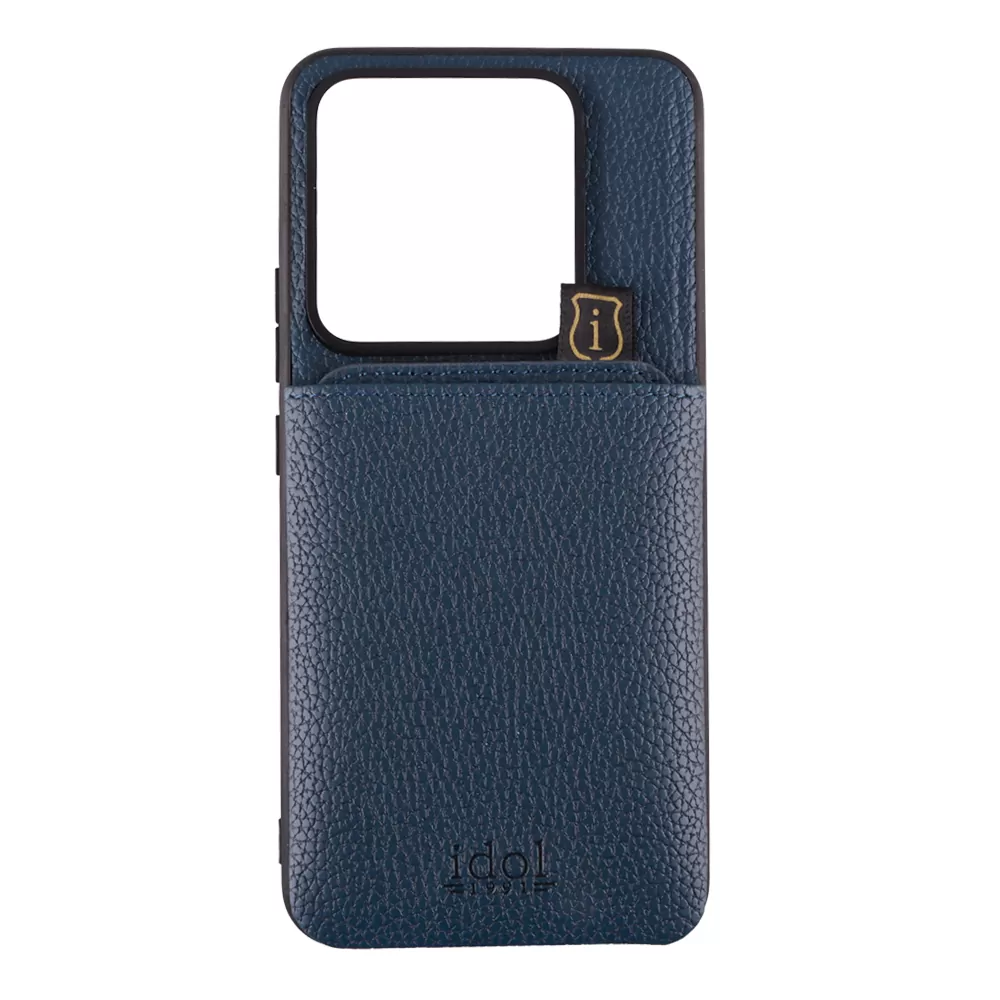 IDOL 1991 ANTI-RFID LEATHER SMART WALLET ΘΗΚΗ XIAOMI 14 PRO 5G 6.36in CAMERA GUARD BLUE - Image 7