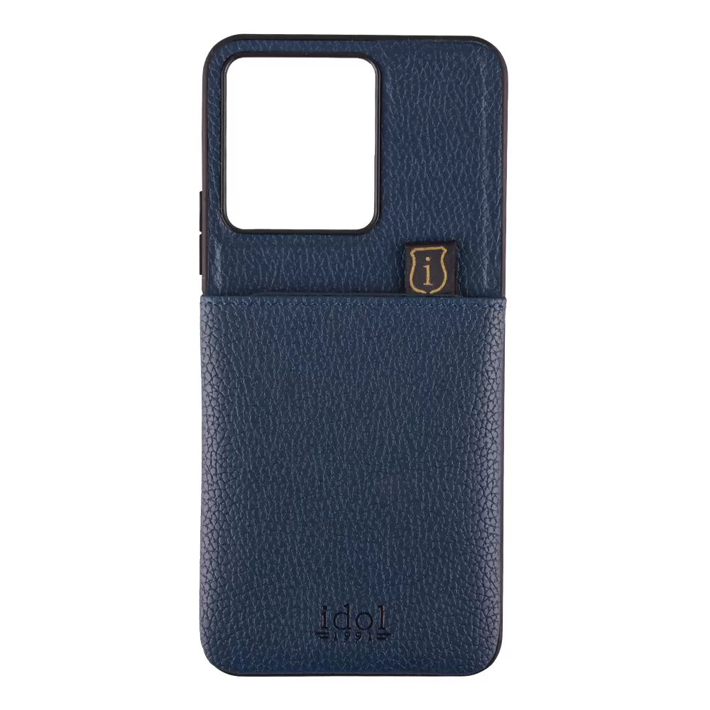 IDOL 1991 ANTI-RFID LEATHER SMART WALLET ΘΗΚΗ XIAOMI REDMI 13C 4G/5G 6,74in CAMERA GUARD BLUE - Image 7
