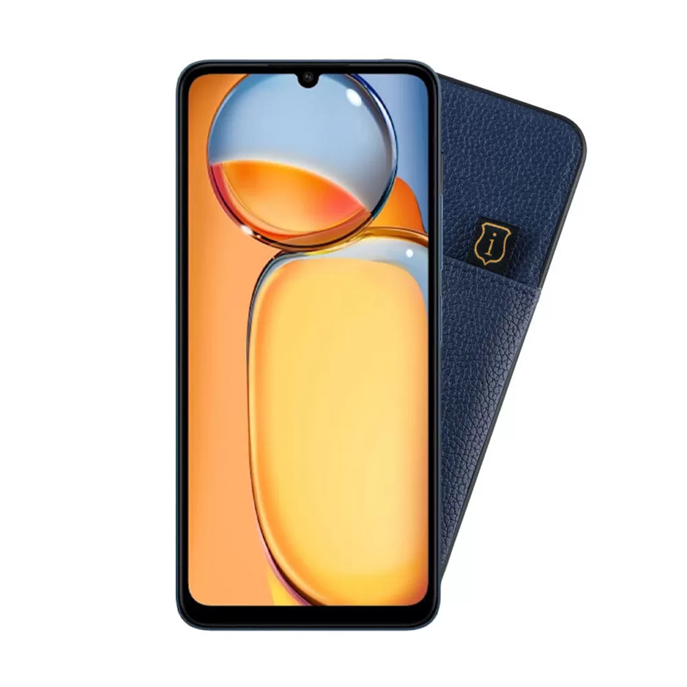 IDOL 1991 ANTI-RFID LEATHER SMART WALLET ΘΗΚΗ XIAOMI REDMI 13C 4G/5G 6,74in CAMERA GUARD BLUE - Image 5