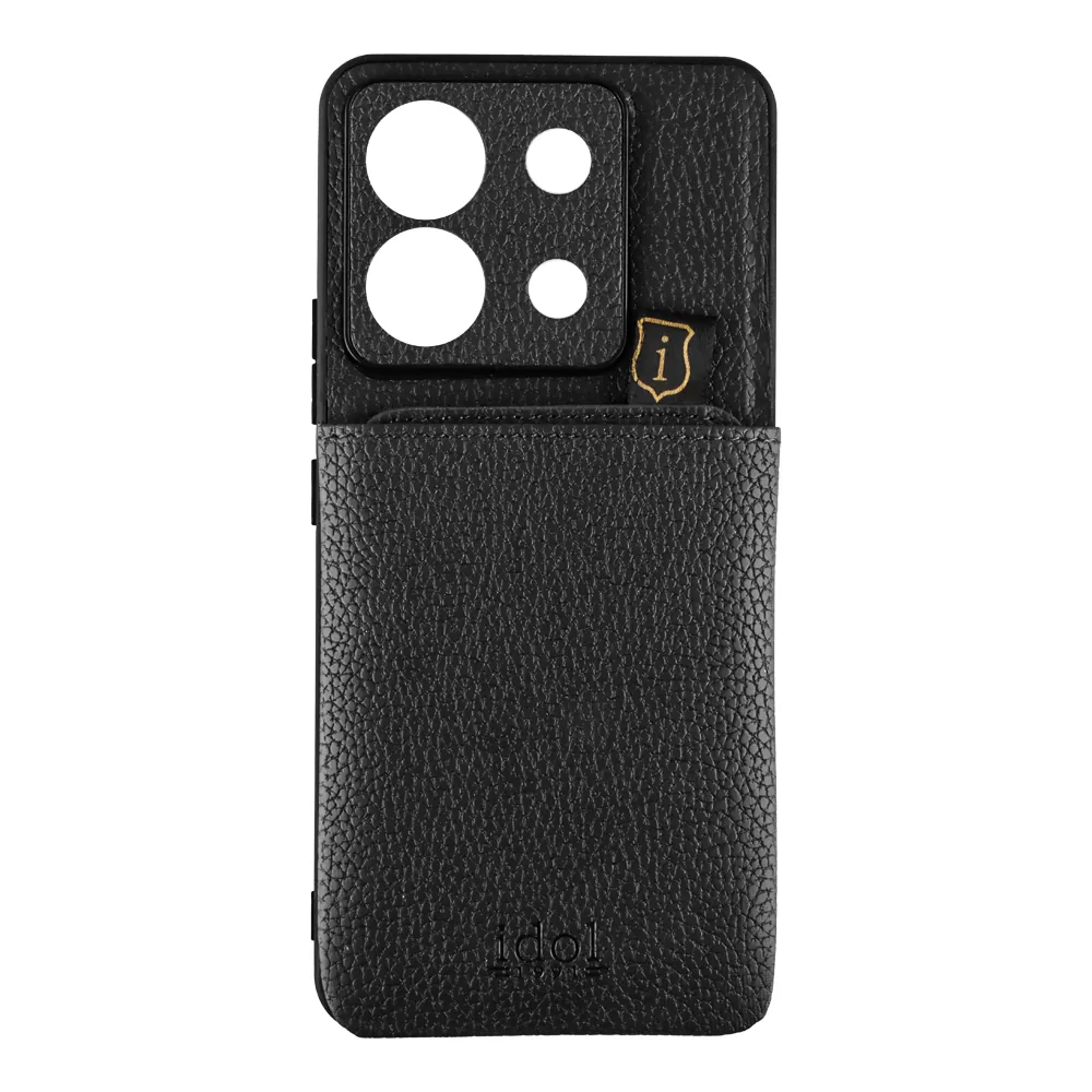 IDOL 1991 ANTI-RFID LEATHER SMART WALLET ΘΗΚΗ XIAOMI REDMI NOTE 12 PRO 4G 6.67in FULL CAMERA PROTECTION BLACK - Image 7