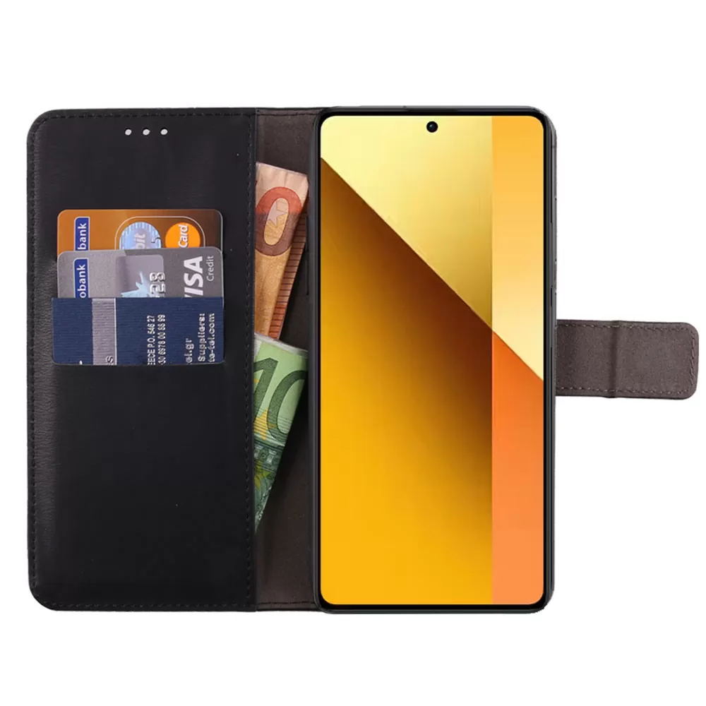 VOLTE-TEL ALLURE ΘΗΚΗ XIAOMI REDMI NOTE 13 5G 6.67in  MAGNET BOOK STAND CLIP BLACK - Image 6