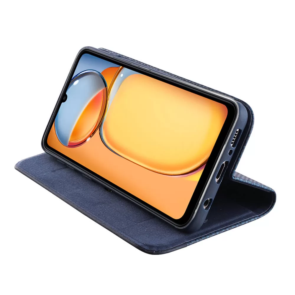 IDOL 1991 ELITE ΘΗΚΗ XIAOMI REDMI 13C 4G/5G 6.74in  ANTI-RFID BOOK STAND BLUE - Image 4