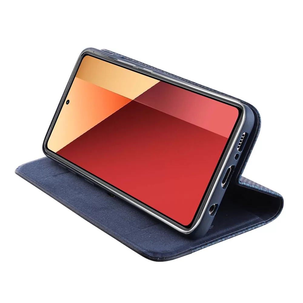 IDOL 1991 ELITE ΘΗΚΗ XIAOMI REDMI NOTE 13 5G 6.67in  ANTI-RFID BOOK STAND BLUE - Image 4