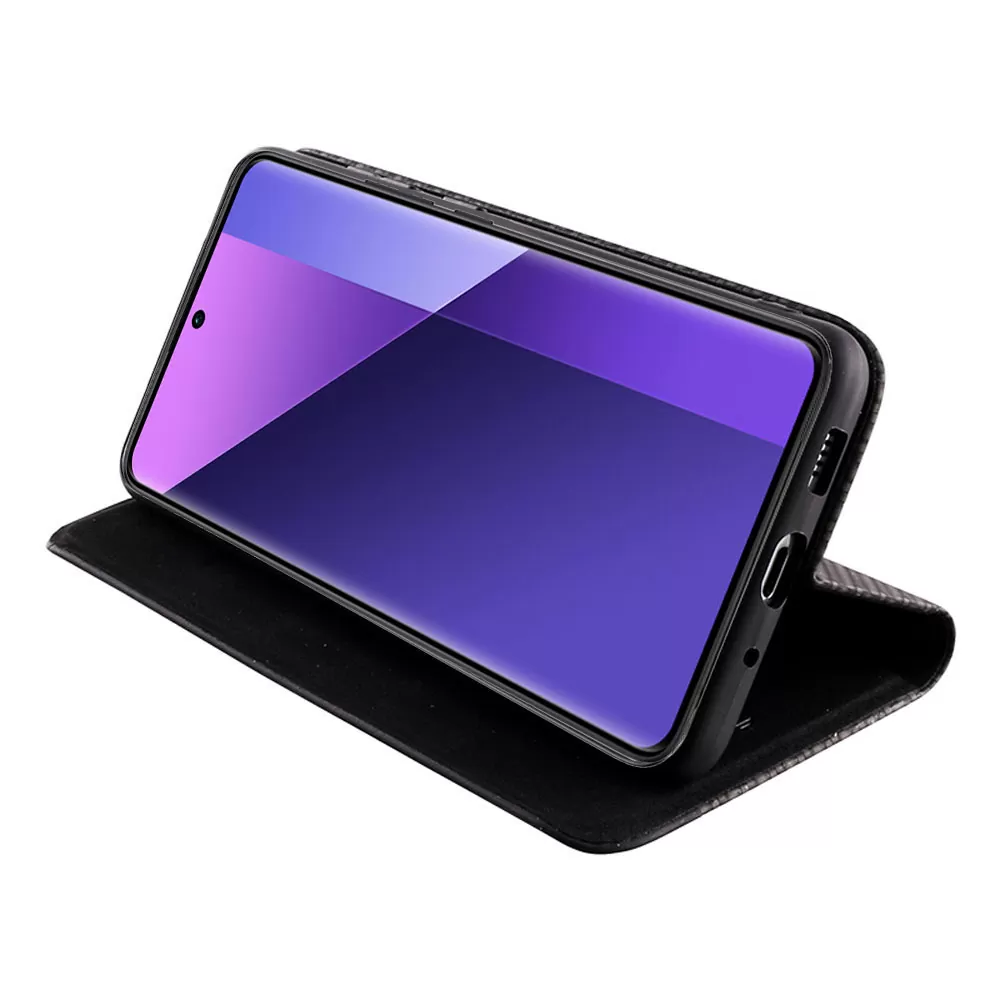 IDOL 1991 ELITE ΘΗΚΗ XIAOMI REDMI NOTE 13 PRO PLUS 5G 6.67in  ANTI-RFID BOOK STAND BLACK - Image 4
