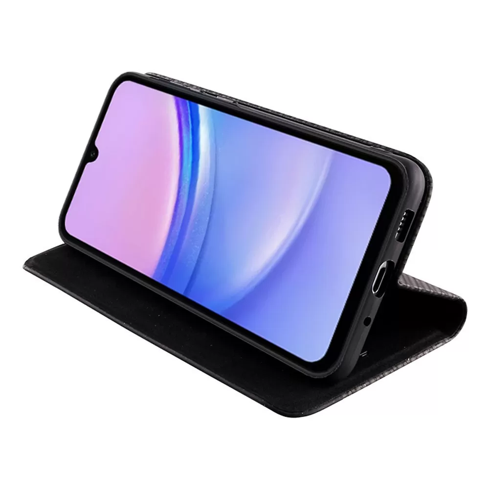 IDOL 1991 ELITE ΘΗΚΗ SAMSUNG A15 4G A155/A15 5G A156 6.4in  ANTI-RFID BOOK STAND BLACK - Image 4