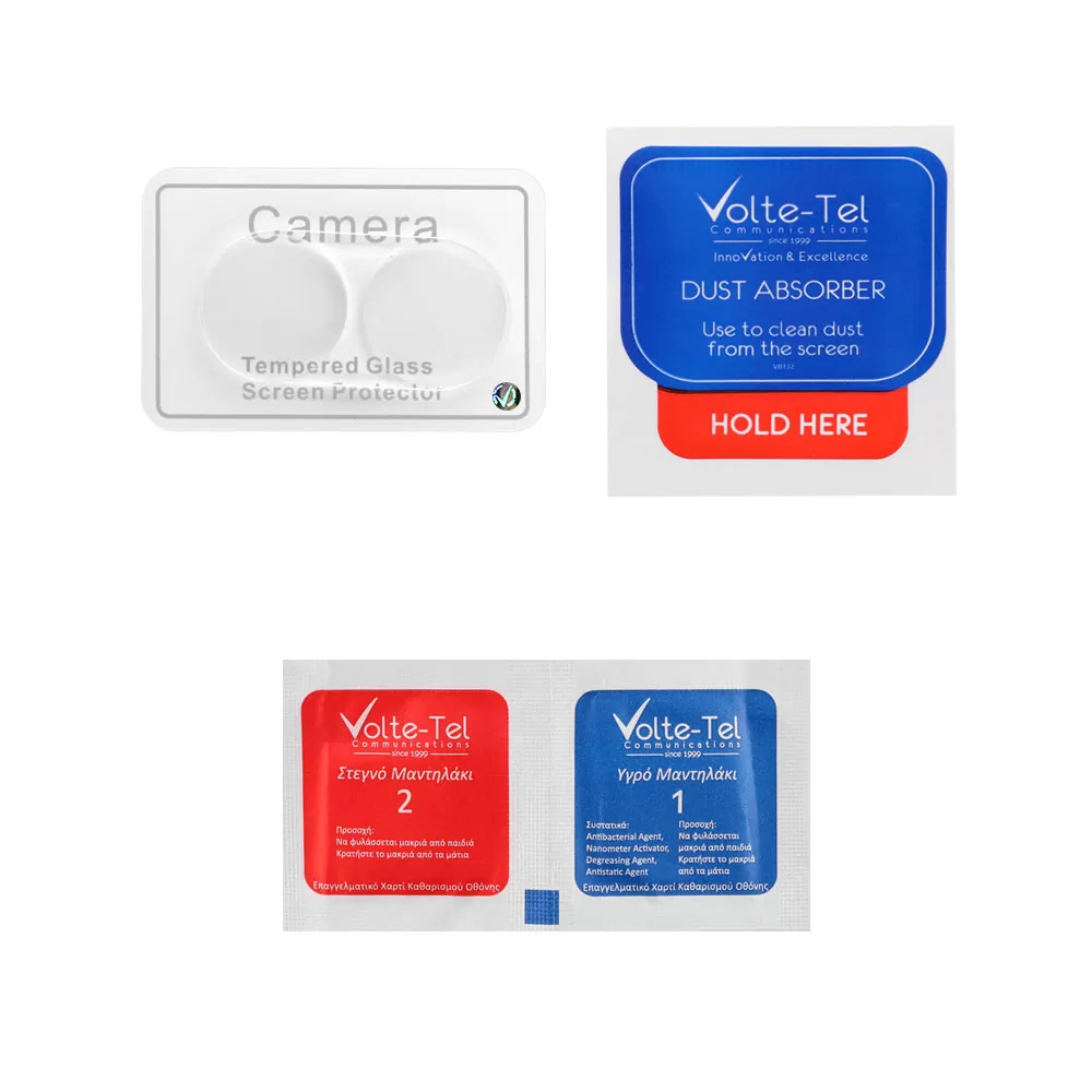 VOLTE-TEL CAMERA TEMPERED GLASS XIAOMI REDMI 13C 6.74in 9H 0.30mm - Image 4