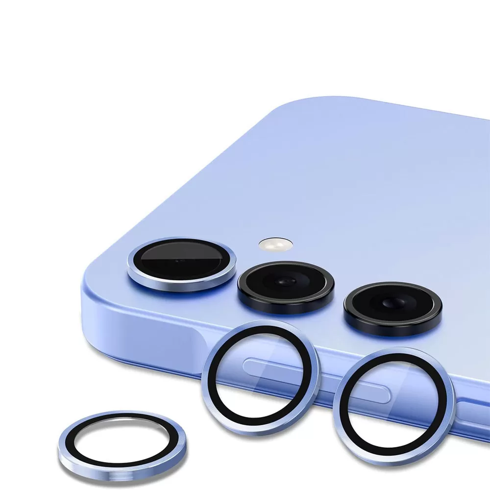 VOLTE-TEL CAMERA GLASS COVER SAMSUNG A35 5G Α356 6.6in 9H 0.30MM EASY APPLICATION BLUE - Image 4
