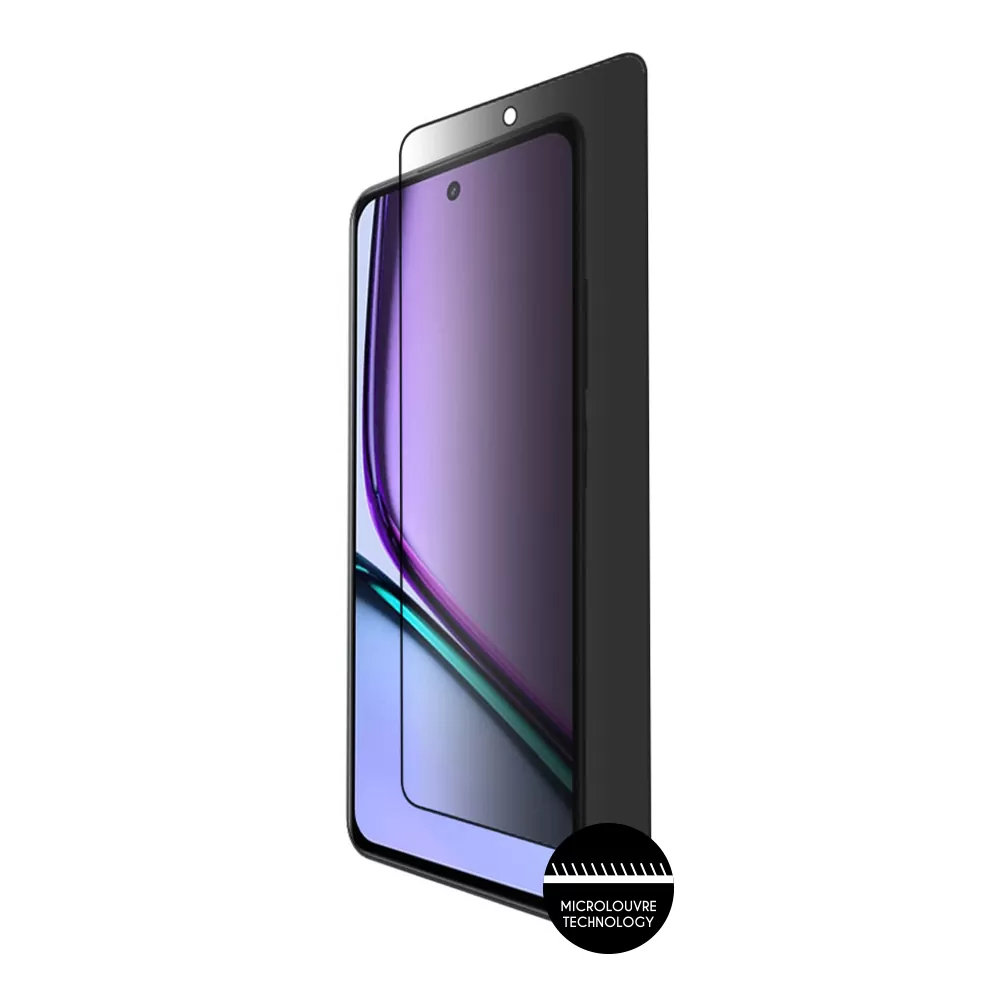 IDOL 1991 PRIVACY ANTISPY TEMPERED GLASS REALME C67 4G 6.72in 9H 0.25mm SEMI CURVED FULL GLUE BLACK - Image 7