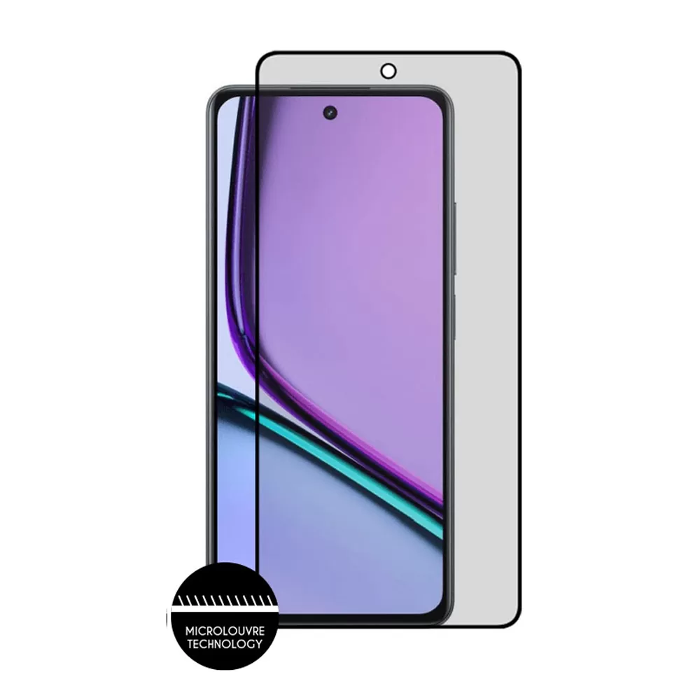 IDOL 1991 PRIVACY ANTISPY TEMPERED GLASS REALME C67 4G 6.72in 9H 0.25mm SEMI CURVED FULL GLUE BLACK - Image 6