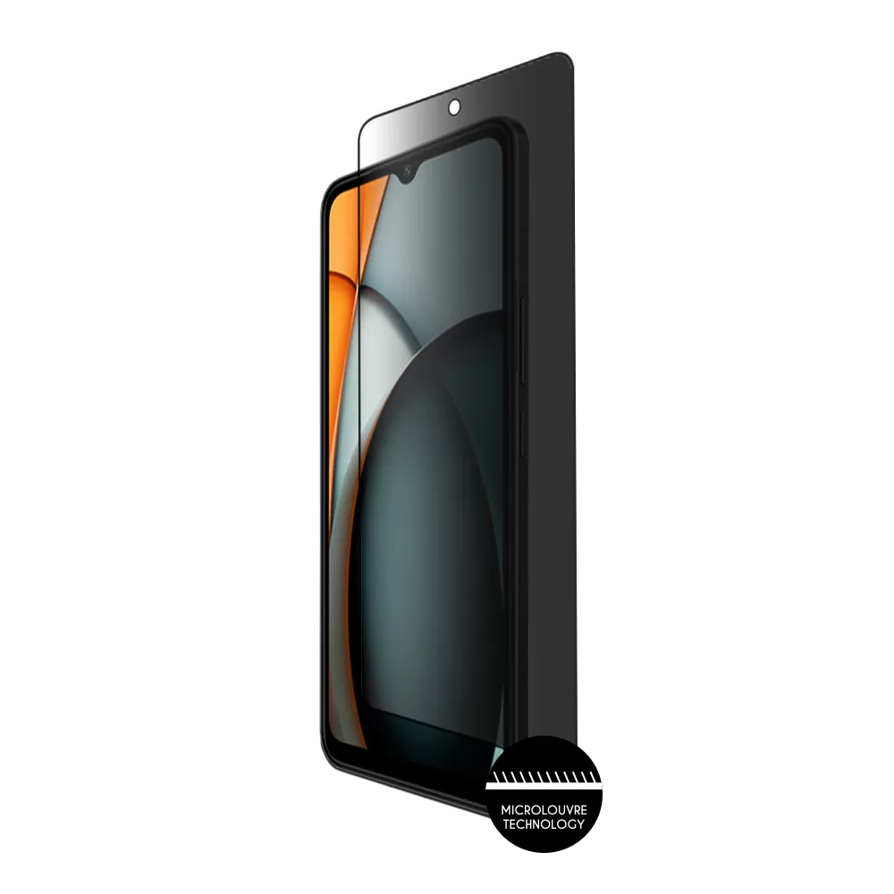 IDOL 1991 PRIVACY ANTISPY TEMPERED GLASS XIAOMI REDMI A3 4G/A3X 4G 6.71in 9H 0.25mm SEMI CURVED FULL GLUE BLACK - Image 7