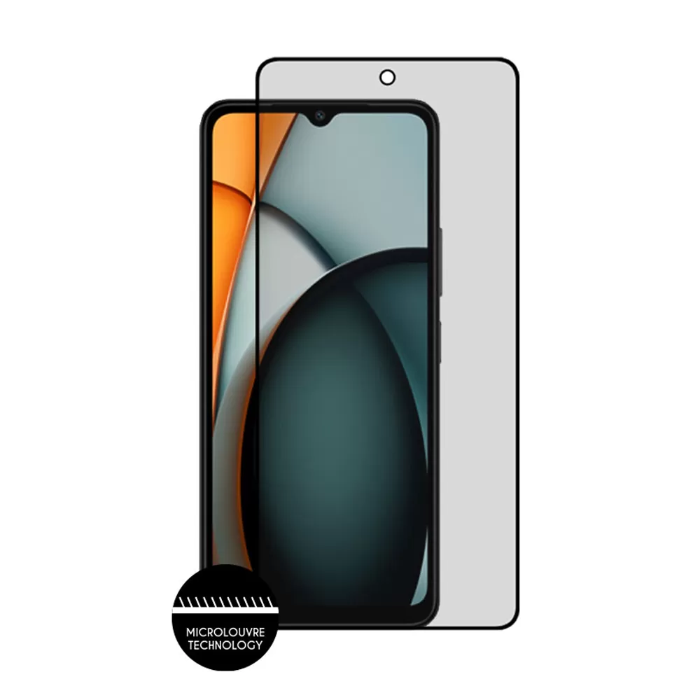 IDOL 1991 PRIVACY ANTISPY TEMPERED GLASS XIAOMI REDMI A3 4G/A3X 4G 6.71in 9H 0.25mm SEMI CURVED FULL GLUE BLACK - Image 6