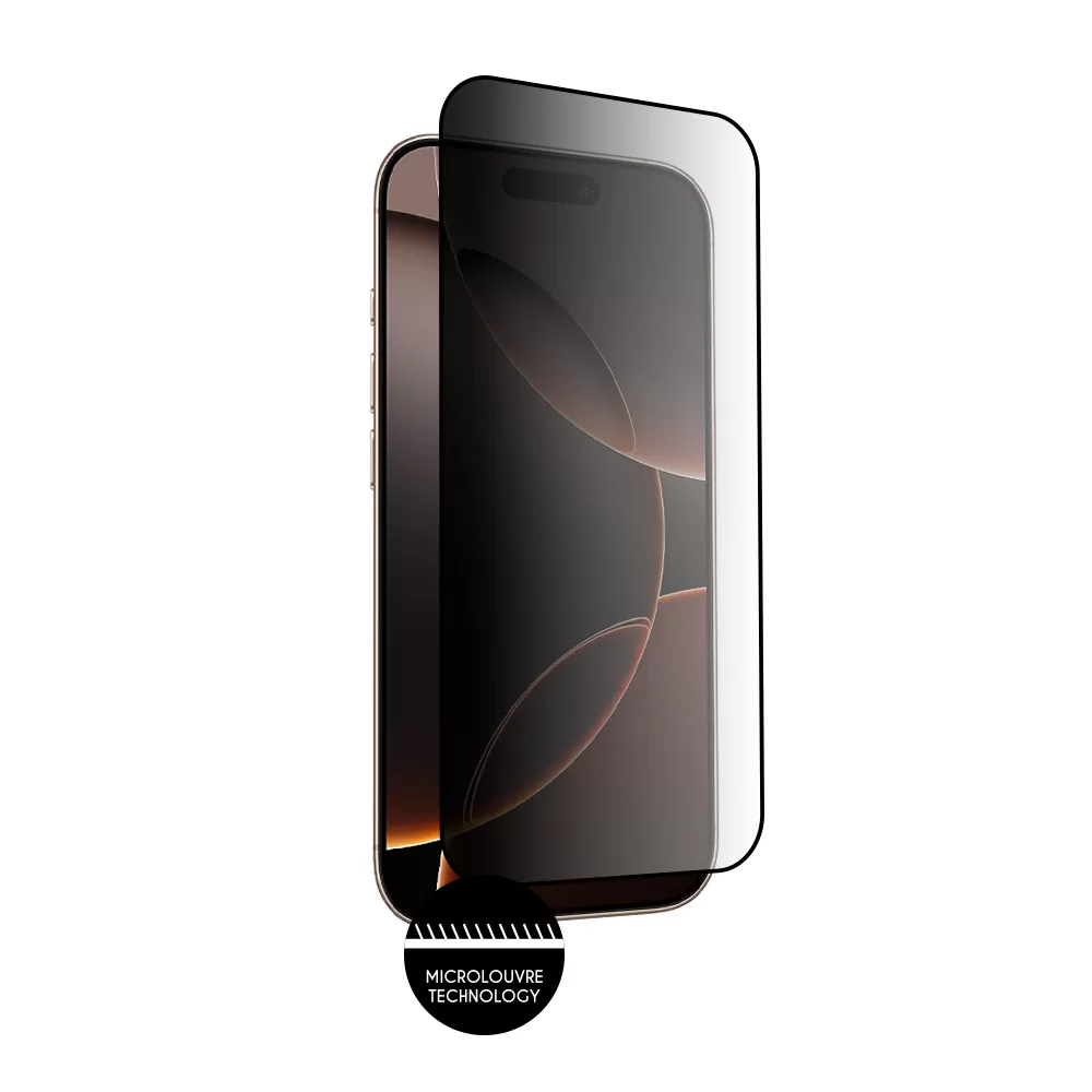 IDOL 1991 PREMIUM PRIVACY ANTISPY TEMPERED GLASS IPHONE 16 PRO MAX 6.9in 9H 0.25mm SEMI CURVED FULL GLUE BLACK - Image 7