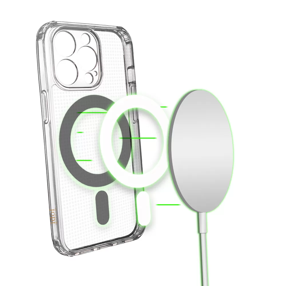 IDOL 1991 MAGSAFE ANTISHOCK CLEAR AIR TPU1 ΘΗΚΗ IPHONE 12 6.1" BACK COVER FULL CAMERA PROTECTION ΔΙΑΦΑΝΗ - Image 3