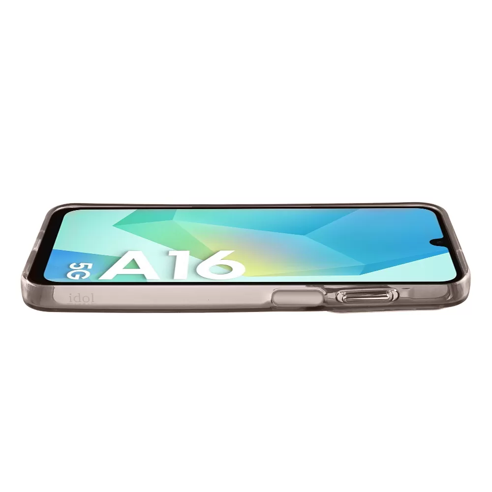 IDOL 1991 CRISTALYTE TPU ΘΗΚΗ SAMSUNG A16 4G A165/A16 5G A166 6.7in CAMERA GUARD ΔΙΑΦΑΝΗ ΓΚΡΙ - Image 6