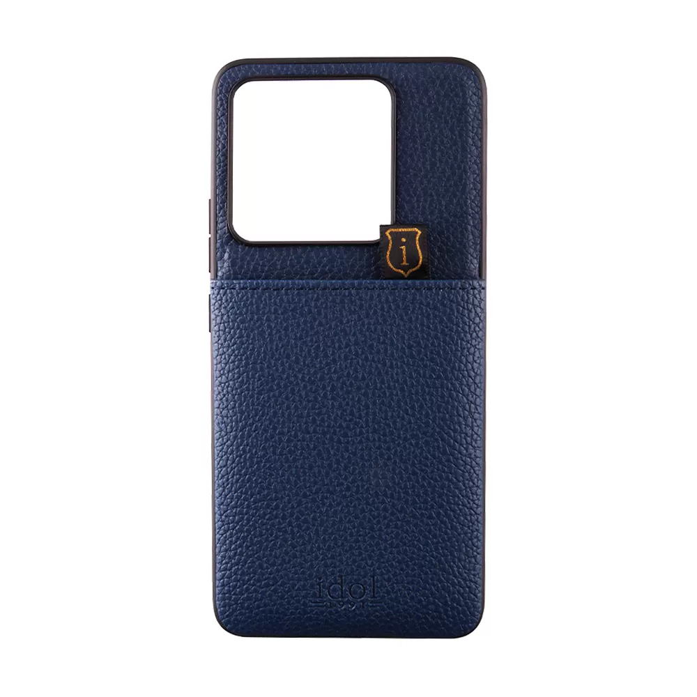 IDOL 1991 ANTI-RFID LEATHER SMART WALLET ΘΗΚΗ XIAOMI 14T 5G 6.67in CAMERA GUARD BLUE - Image 7