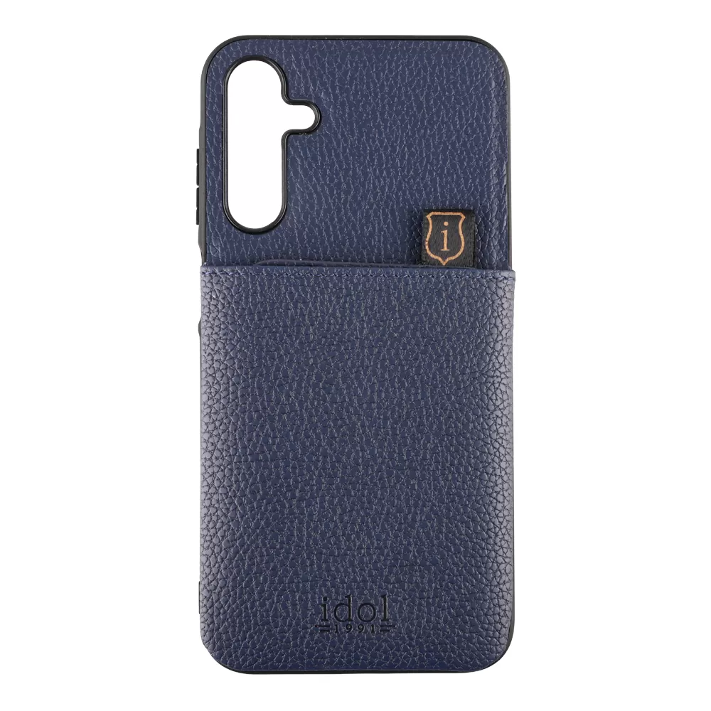 IDOL 1991 ANTI-RFID LEATHER SMART WALLET ΘΗΚΗ SAMSUNG A16 4G A165/A16 5G A166 6.7in CAMERA GUARD BLUE - Image 7