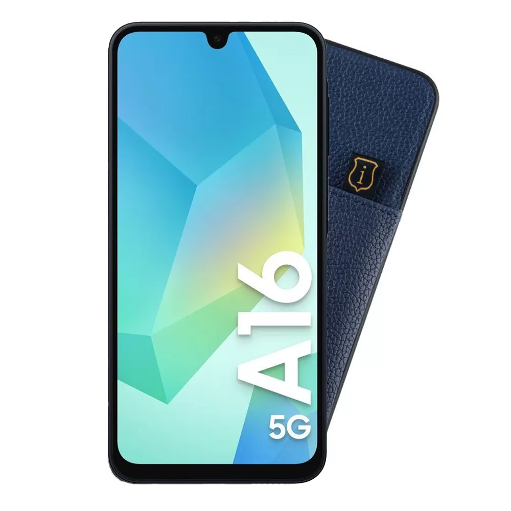 IDOL 1991 ANTI-RFID LEATHER SMART WALLET ΘΗΚΗ SAMSUNG A16 4G A165/A16 5G A166 6.7in CAMERA GUARD BLUE - Image 5