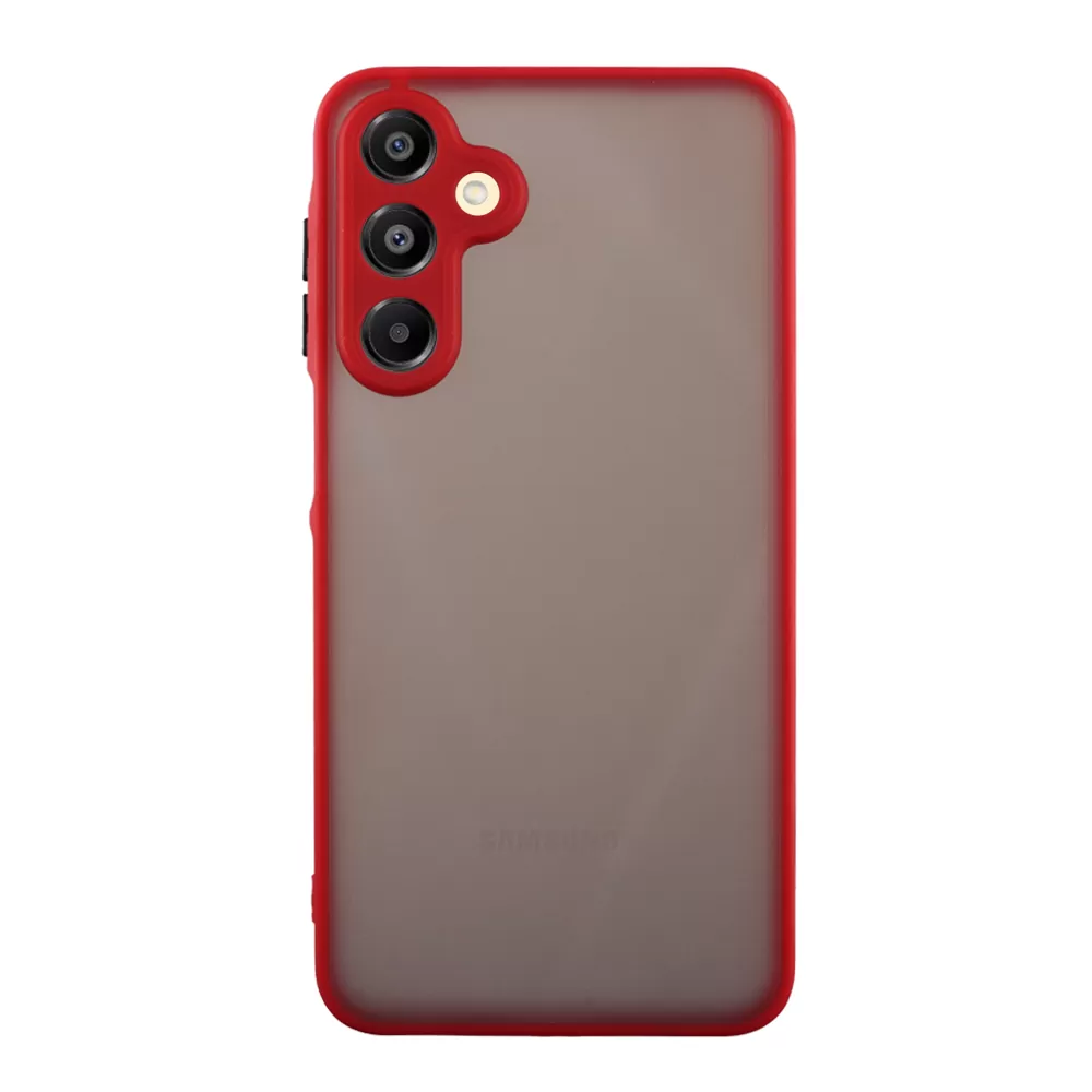 LIME HARDSHELL FUSION ΘΗΚΗ SAMSUNG A16 4G A165/A16 5G A166 6.7in  FULL CAMERA PROTECTION RED WITH BLACK KEYS - Image 6
