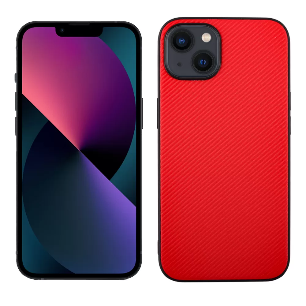 VOLTE-TEL CARBON LIFT ΘΗΚΗ IPHONE 13 6.1in  CAMERA GUARD RED - Image 5