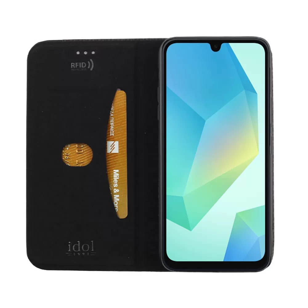 IDOL 1991 ELITE ΘΗΚΗ SAMSUNG A16 4G A165/A16 5G A166 6.7in ANTI-RFID BOOK STAND BLACK - Image 7