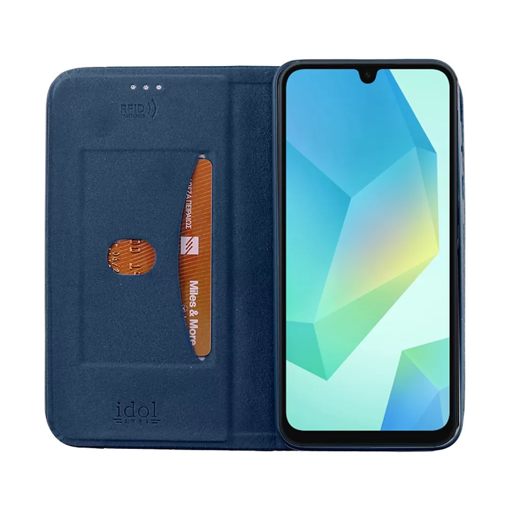 IDOL 1991 ELITE ΘΗΚΗ SAMSUNG A16 4G A165/A16 5G A166 6.7in  ANTI-RFID BOOK STAND BLUE - Image 7