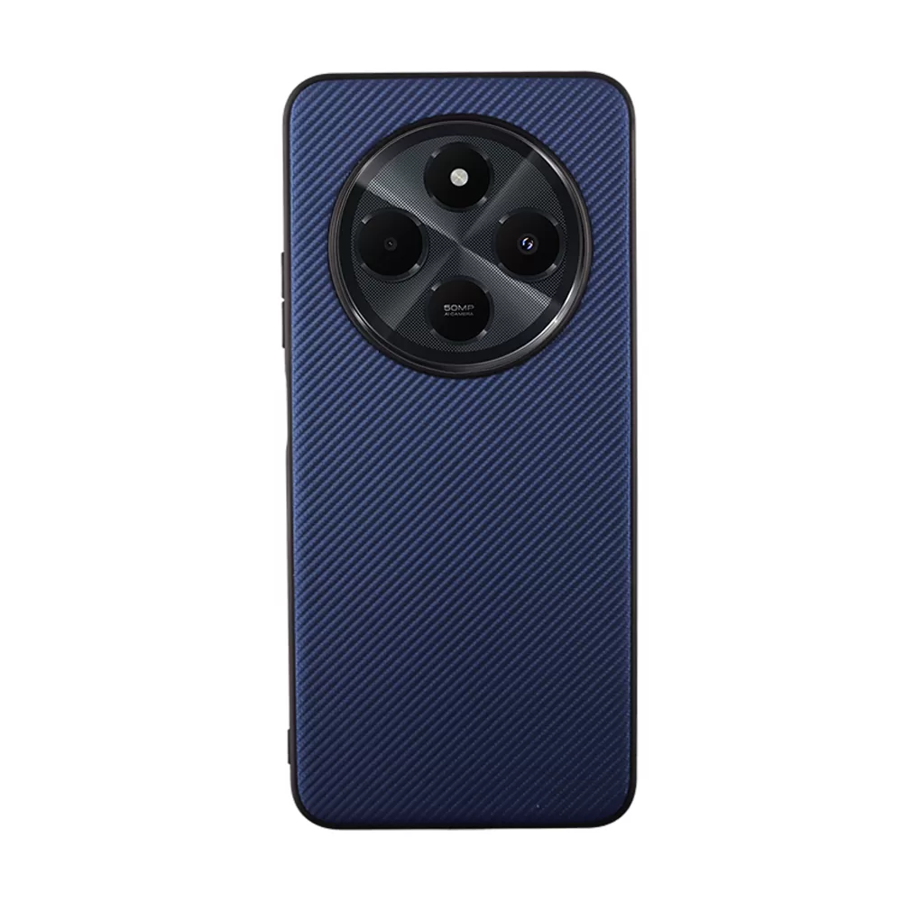 VOLTE-TEL CARBON LIFT ΘΗΚΗ XIAOMI REDMI 14C/ REDMI A4/ POCO C75 6.88in  CAMERA GUARD BLUE - Image 6