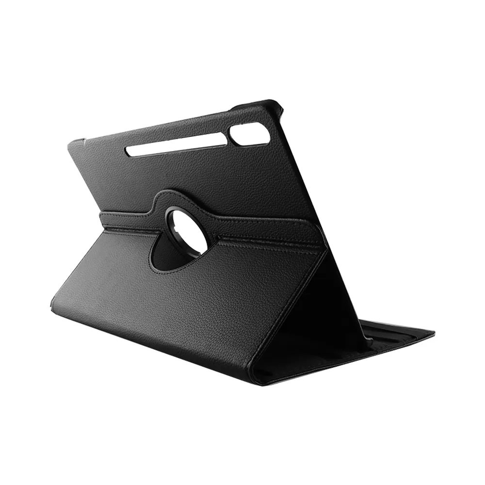 VOLTE-TEL LEATHER BOOK ROTATING STAND ΘΗΚΗ SAMSUNG TAB S9 FE +/ S9 +/ S10 + 12.4in BLACK - Image 3