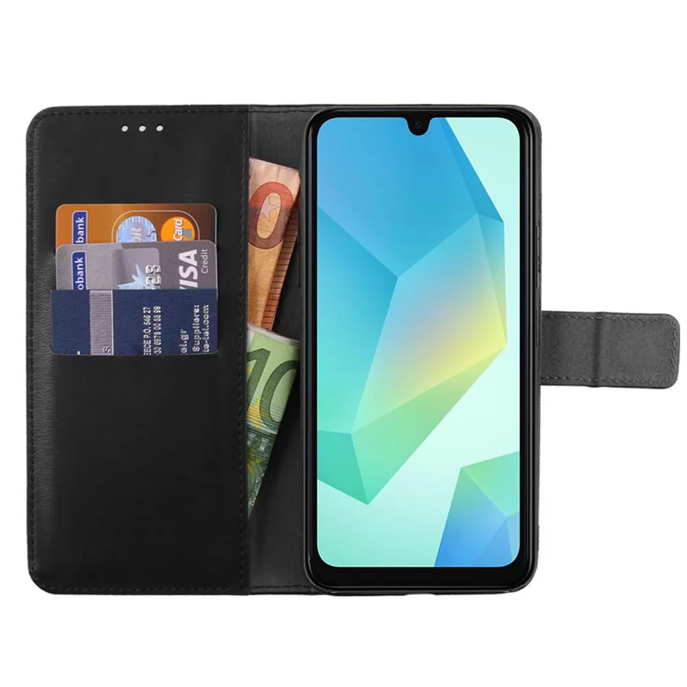VOLTE-TEL ALLURE ΘΗΚΗ SAMSUNG A16 4G A165/A16 5G A166 6.7in  MAGNET BOOK STAND CLIP BLACK - Image 6