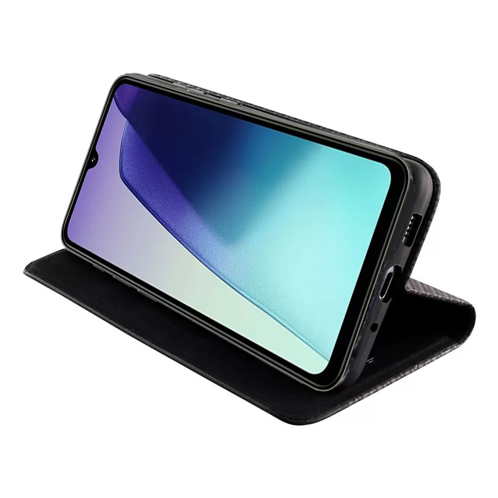 IDOL 1991 ELITE ΘΗΚΗ XIAOMI REDMI 14C/ REDMI A4/ POCO C75/ POCO M7 5G 6.88in  ANTI-RFID BOOK STAND BLACK - Image 4