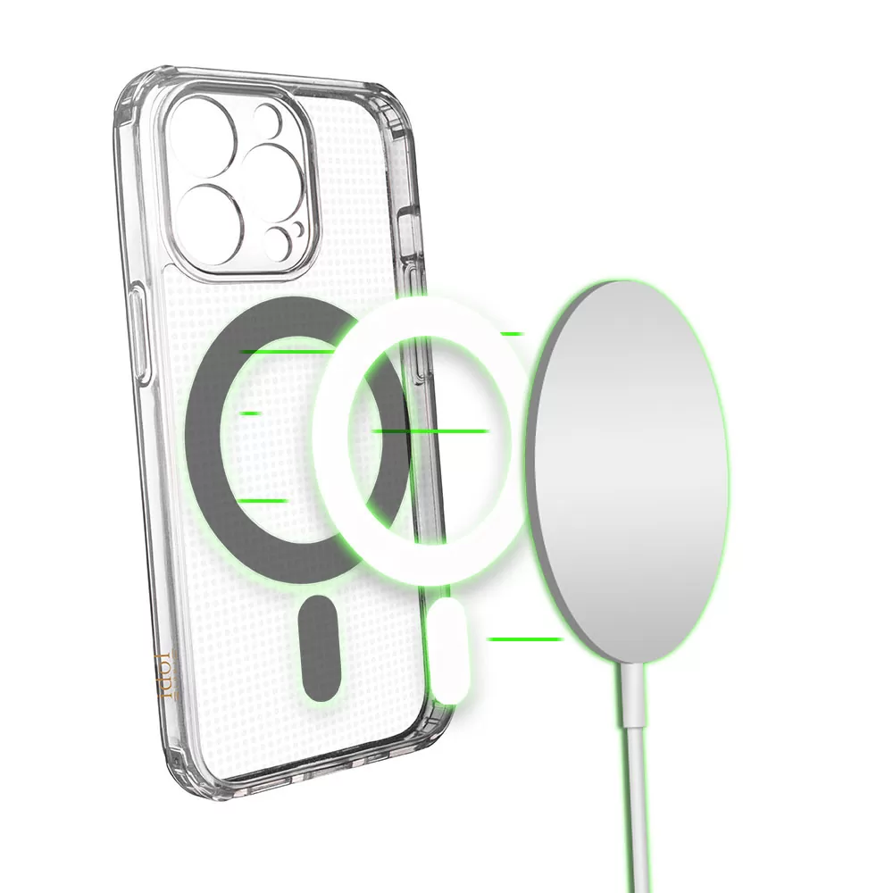 IDOL 1991 MAGSAFE ANTISHOCK CLEAR AIR TPU1 ΘΗΚΗ IPHONE 16 PRO 6.3" BACK COVER FULL CAMERA PROTECTION ΔΙΑΦΑΝΗ - Image 3