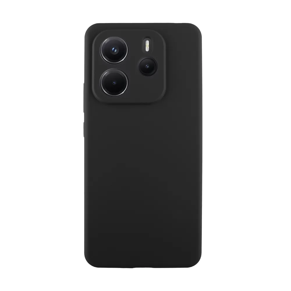 IDOL 1991 VELVET ELITE TPU ΘΗΚΗ XIAOMI REDMI NOTE 14 5G 6.67in  4 SIDE FULL CAMERA PROTECTION BLACK - Image 8