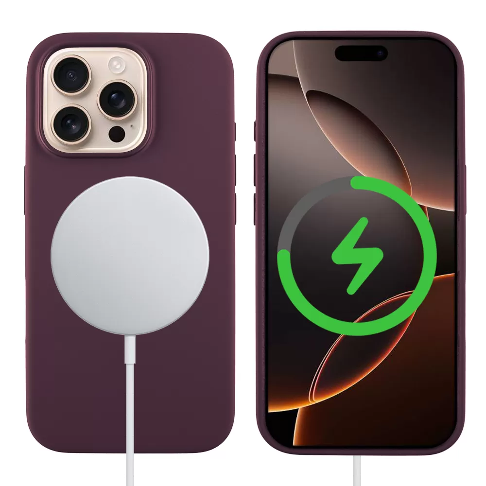 IDOL 1991 VELVET MAGSAFE TPU ΘΗΚΗ IPHONE 16 PRO 6.3in CAMERA PLUM - Image 6