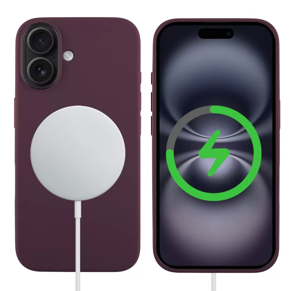 IDOL 1991 VELVET MAGSAFE TPU ΘΗΚΗ IPHONE 16 6.1in CAMERA GUARD PLUM - Image 6