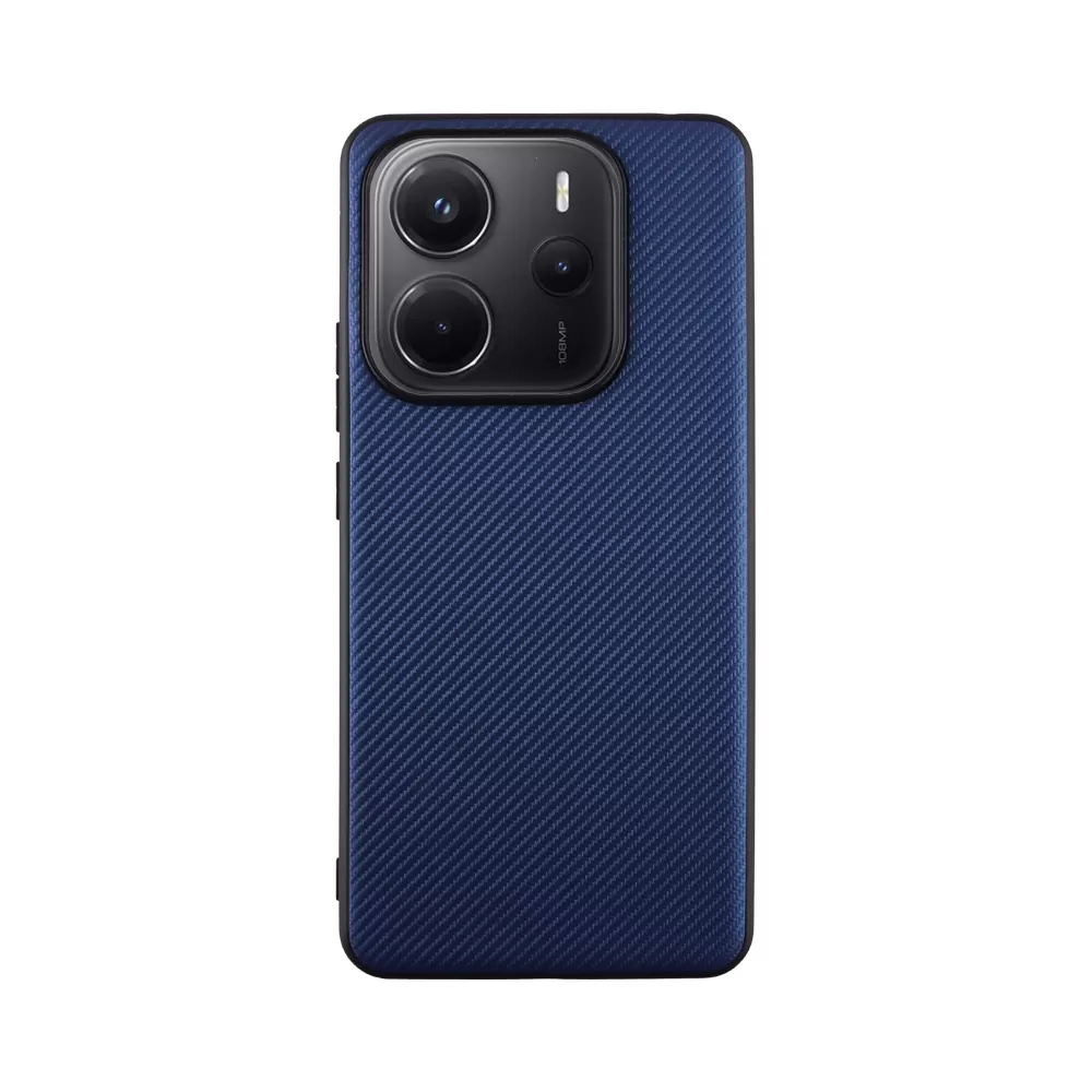 VOLTE-TEL CARBON LIFT ΘΗΚΗ XIAOMI REDMI NOTE 14 5G 6.67in  CAMERA GUARD BLUE - Image 6