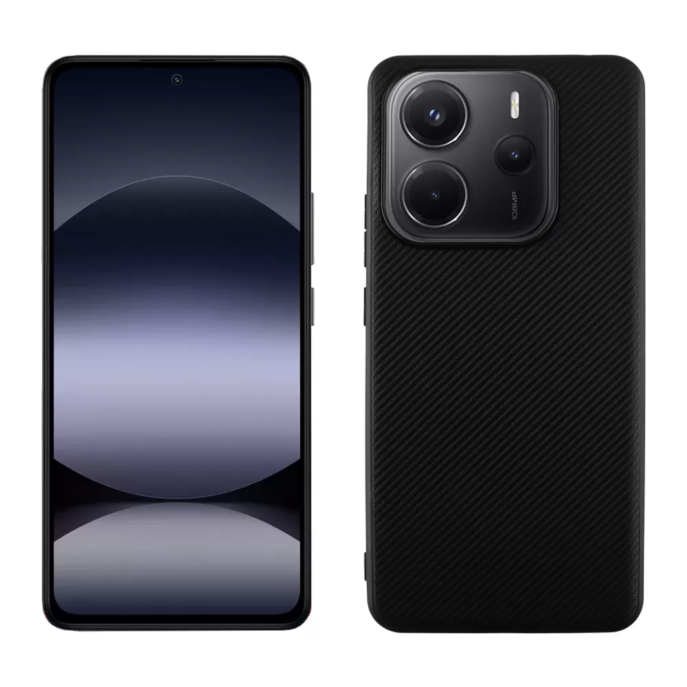 VOLTE-TEL CARBON LIFT ΘΗΚΗ XIAOMI REDMI NOTE 14 5G 6.67in  CAMERA GUARD BLACK - Image 5